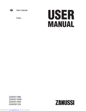 Zanussi ZOB35712WK User Manual
