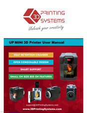 3D Printing Systems UP MINI User Manual