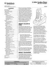 Radio Shack 43-3547 Owner's Manual