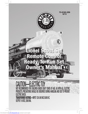 Lionel Scout Set Owner's Manual