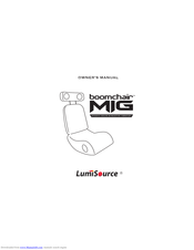 Lumisource BOOMCHAIR MIG Owner's Manual