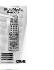 Marmitek MultiMedia Remote Owner's Manual