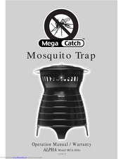 Mega Catch Alpha MCA-600c Operation Manual / Warranty