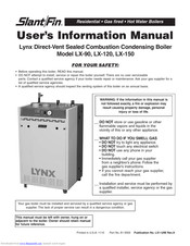 Slant/Fin LX-120 User's Information Manual