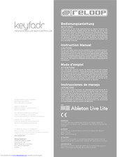 reloop keyfadr Instruction Manual