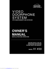 Home Sentinel VI 450 Owner's Manual
