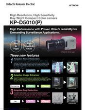 Hitachi KP-D5010 Specifications