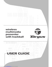 Targus wireless multimedia presenter User Manual