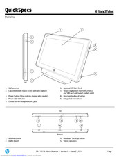 HP Slate 2 Quickspecs