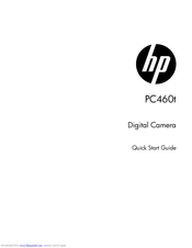 HP PC460T Quick Start Manual
