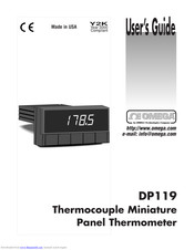 Omega DP119-TC User Manual
