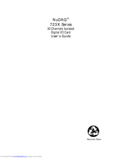 NuDAQ cPCI-7230 User Manual
