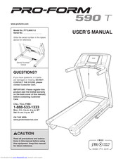 Pro-Form 590T User Manual
