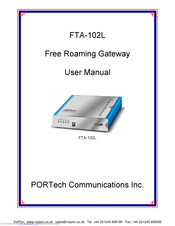 Portech FTA-102L User Manual
