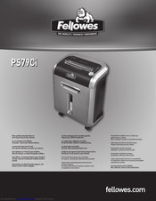 Fellowes PS-79Ci Instructions Manual