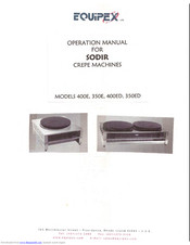 Equipex SODIR 350-E Operation Manual