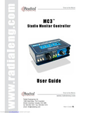 Radial Engineering MC3 User Manual