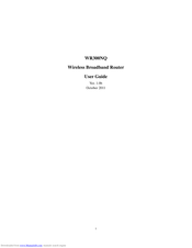 ReadyNet WR300NQ User Manual