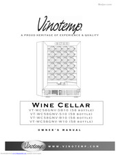 Vinotemp VT-WC58GNV-SB10 Owner's Manual