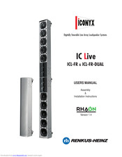 iConyx Iconyx IC Live ICL-FR-DUAL User Manual