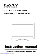 FAVI L1918A-V-BL Instruction Manual