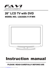 FAVI L2626EA-V-P Instruction Manual