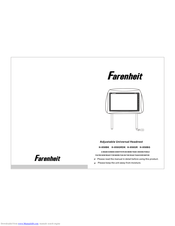 Farenheit H-950BK Manual