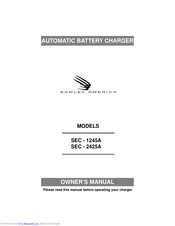 Samlexpower SEC-1245A Owner's Manual