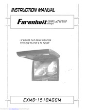 Farenheit Elite EXMD-151OAGCM Instruction Manual