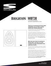 Sinclair Brighton WBT30 Owner's Manual