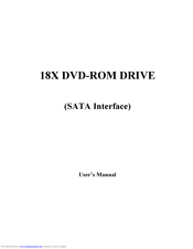 Emprex 18X DVD-ROM DRIVE User Manual