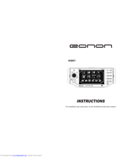 Eonon E0857 Instructions Manual