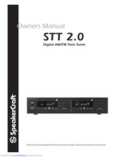SpeakerCraft STT 2.0 Owner's Manual
