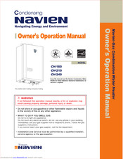 Navien CH-240 Manuals | ManualsLib