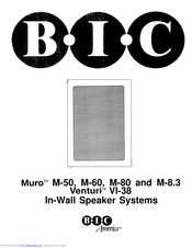 BIC Venturi VI-38 Manual