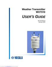 Vaisala WXT510 User Manual