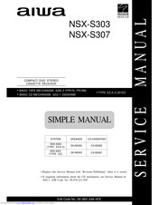 Aiwa NSX-S303 Service Manual