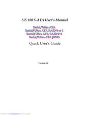 Ecs SiS 180 S-ATA User Manual