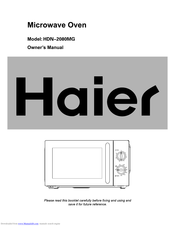 haier HDN-2080MG Owner's Manual