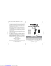 Vector MAXX SST VEC056D User's Manual & Warranty Information