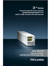 Tdk-Lambda Z+ series User Manual