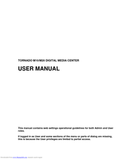 SysMaster Tornado M20 User Manual