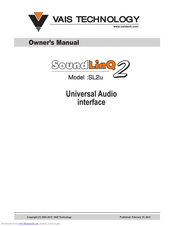 Vais Technology SoundLinQ2 SL2u Owner's Manual