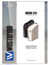 Westermo MCW-211 SERIES User Manual