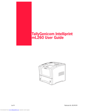 TallyGenicom Intelliprint mL260 User Manual