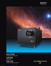 Sony SRX-R320P Brochure & Specs