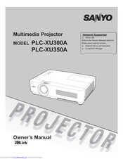 Sanyo PLC-XU350A Owner's Manual