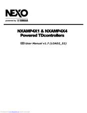 Yamaha Nexo NXAMP4X4 User Manual