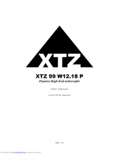 XTZ 99 W12.18 P User Manual