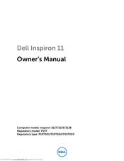 Dell Inspiron 3137 Owner's Manual
